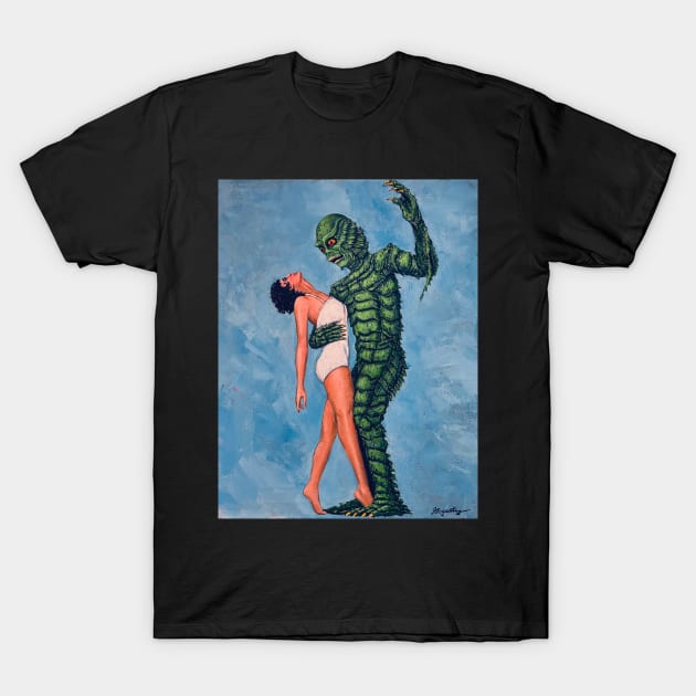 Creature T-Shirt by GOGARTYGALLERY
